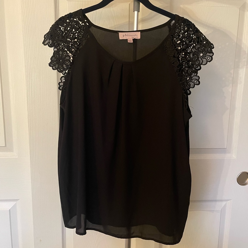 Philosophy Sleeveless Blouse